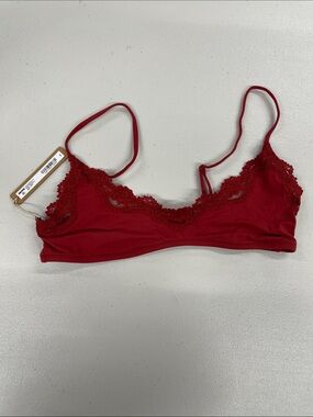 Skims Fits Everybody Lace Bralette Brick LNWT